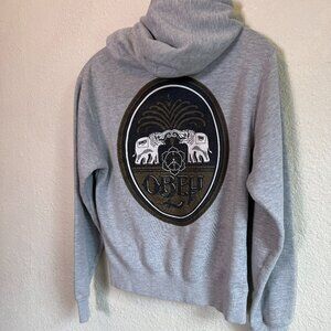 OBEY Hoodie \\ Gray w/ Elephants // Size Small \\ Hindu